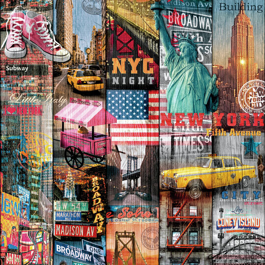 Klebefolie Manhattan image number null